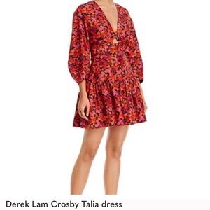 Derek Lam 10 Crosby Talia Floral Dress